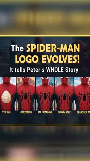 The Secret Behind Tom Holland’s Spider Logo!
