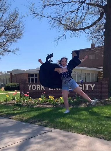 One heel-click away from graduation pt. 3 #masters #classof2025 | Whitney Nightingale