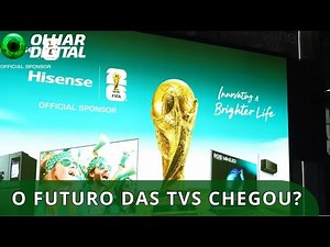 Gigantes, ultrafinas e conectadas: as TVs da CES 2026