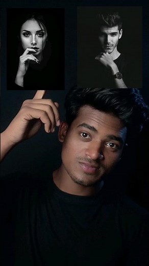 Black background photography ideas 🤯😍 || PicsArt photo editing #photoediting #shorts