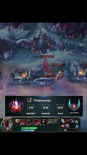 FIDDLESTICKS JUNGLE HIGHLIGHTS CHALLENGER I