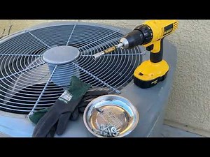 TRANE A/C Unit Panel Removal and Coil Cleaning - MUST WATCH!
