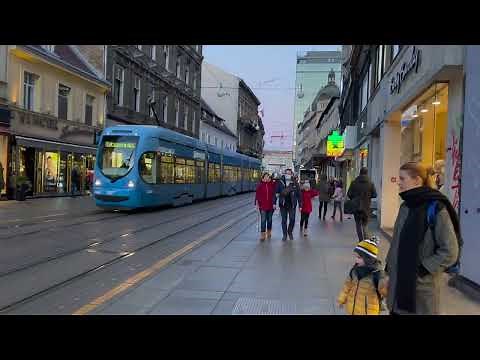 Zagreb, Croatia Walking Tour 🇭🇷 Kaptol District, Tkalčićeva Street