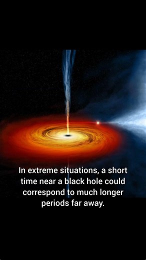 A Black Hole Could Make Time Slow Down! 🕳️⏳🤯
