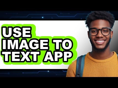 How to Use Image to Text App (only Way)