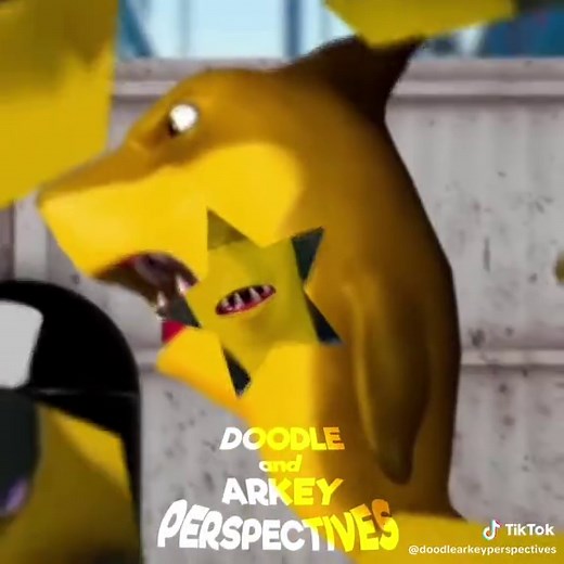 Creative Doodle and Arkey Character Mashup