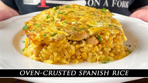 Oven-crusted Spanish rice | One of Spain’s most iconic rice dishes