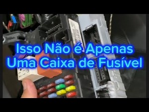 Módulo de carroceria FIAT também conhecido como BC-Body Computer