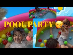 Epic pool Party for kids 💦Summer fun & water Games😎