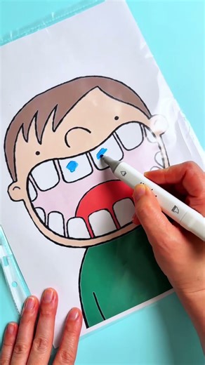 Sparkling smiles 😁🦷 Play & learn with this fun teeth game!