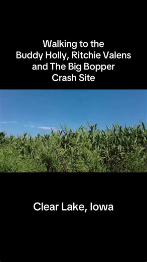Walking to the Buddy Holly, Ritchie Valens and The Big Bopper Crash Site in Clear Lake, Iowa. #music #history #buddyholly #daythemusicdied | Freyzel Productions
