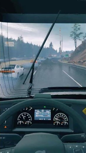 ATS 1.58 🌧️Guida realistica | 4K ultra max settings #americantrucksimulator #simulator #gameplay