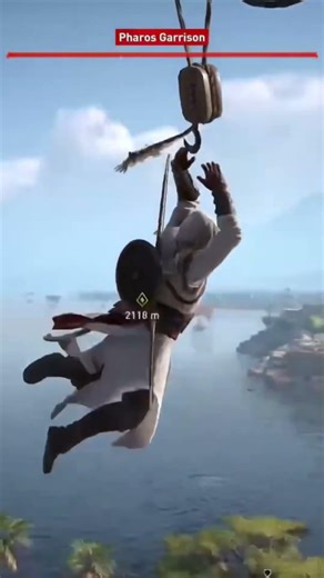 #assassinscreed #assassincreedorigins #gaming #games #shorts Jumping through to find path