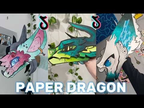 Magical Paper Dragon Compilation 🐉✨ Cute DIY Puppet Crafts