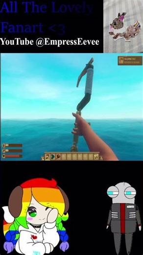 Got jumpscared by a whale #vtuber #envtuber #raft