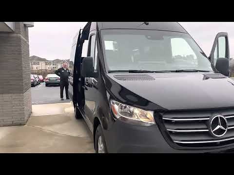 12 Passenger- Mercedes-Benz Sprinter Van 2022 Walk Through