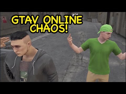 GTAV ONLINE CHAOS: Feat. Jesse (DownRangeGaming)