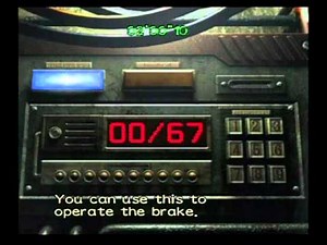 Resident Evil Zero Train Emergency Brake passcode panel Guide