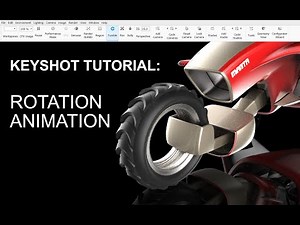 Keyshot Tutorial: Rotation animation