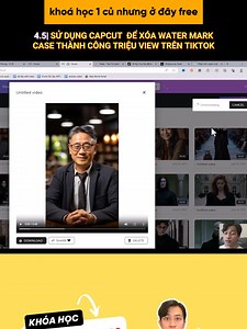 Hướng dẫn xóa watermark trên CapCut hiệu quả