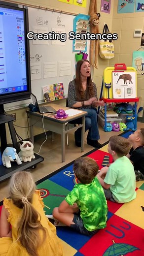 Kindergarten Sentence Formation: Creating Simple Sentences