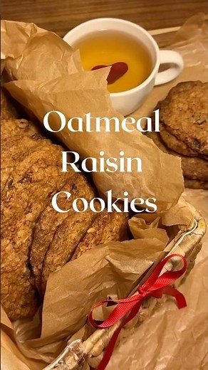 How to make delicious Oatmeal Raison Cookies? #oatmealcookies