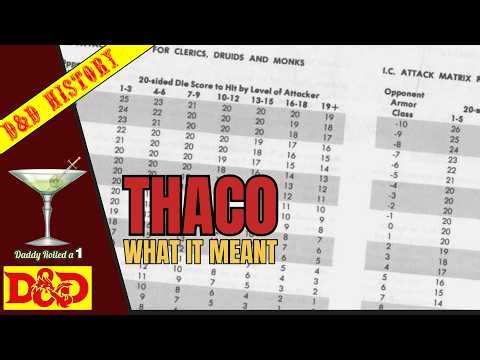 🎲🐉THAC0 Explained: What It Was, Why It Worked, Why It Left
