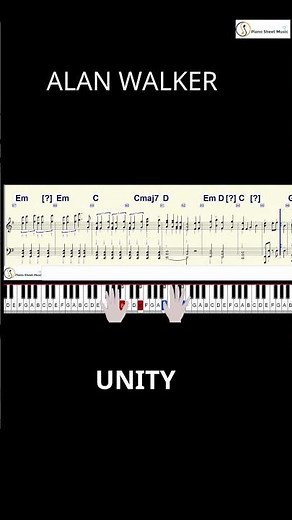 UNITY ALAN WALKER PIANO