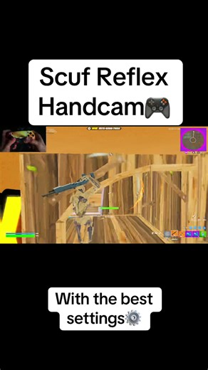 Scuf Reflex Handcam: Best Fortnite Settings