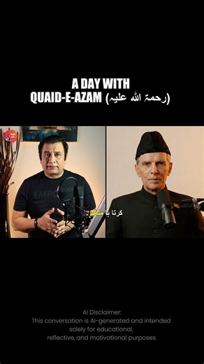 A divided nation needs Quaid-e-Azam’s voice more than ever. #xplorewithnasirsalman