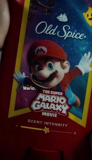 Mario galaxy old spice commercial revealed
