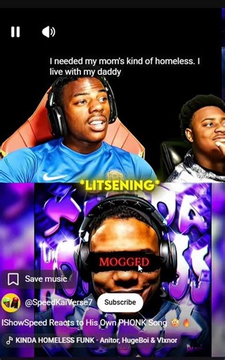 ishowspedness reacts to phonk about the homless meme