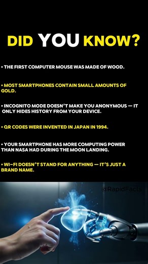 Tech Facts You Didn’t Know 📱