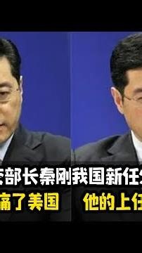 新任外交部長竟是戰狼鼻祖？上任首秀就刺痛得美國坐不住 #秦刚 #外交部长 #战狼外交 #刺痛美国 #国际反转