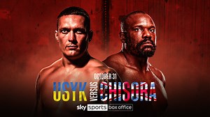 Oleksandr Usyk vs Derek Chisora confirmed for October 31, live on Sky Sports Box Office