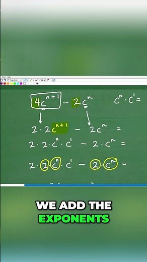 Unlock Math Secrets C to the N+1 Explained Simply #math #math #algebra #factoring #education