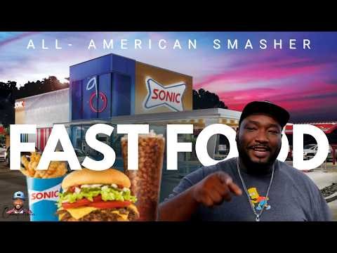 Sonic’s All-American Smasher Burger Review!