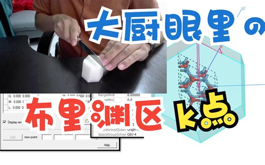 【MS】6个案例，3个比方，把倒空间、倒格子、第一布里渊区、高对称k点、k path概念彻底讲明白！Materials Studio 固体物理 能带理论