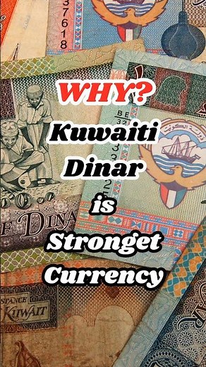 Why is Kuwaiti Dinar the Strongest Currency ?💲 #kuwait #finance #currency