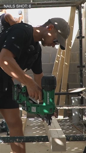 Dave Does Carpentry | While testing Hikokis second gen framing nailer I wanted to find out many nails it can shoot, with 1 fully charged battery. I’ve done a few... | Instagram