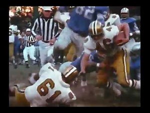 1968 Saints at Lions week 11