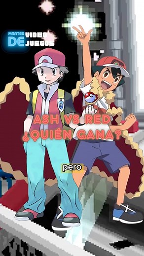 279K views · 7K reactions | Ash vs Red ¿Quién gana? #pokemon #nintendo #videojuegos #gaming #anime | Martes De Videojuegos | Facebook