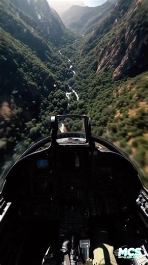 Fighter Jet POV High-G Turn | تیز رفتار 4K ایریل ویلی شوٹ#aishorts #military #pakarmy