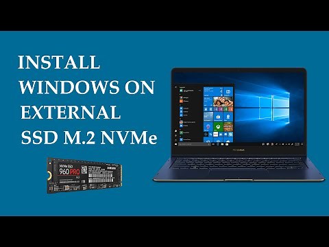 How to Create Portable Windows 10/11on SSD M.2 NVMe👉Install Windows on External Drive➡️Windows to Go