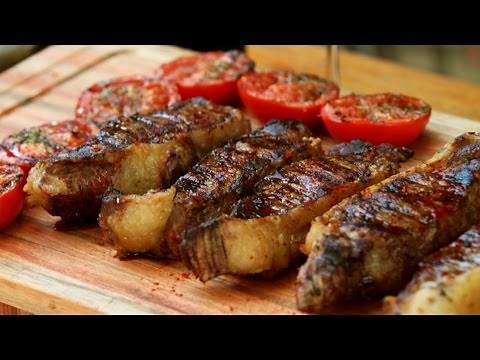 Chorizo Steaks with Rosemary Salt - Crazy for the Roast Recipe