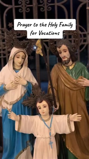 111K views · 141K reactions | Prayer to the Holy Family for Vocations | Gospel Readings + Special Devotions for Busy People | Facebook