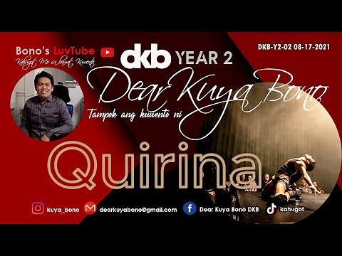 ANG JOWA KONG MACHO DANCER | Kuwento ni Quirina | DKB Y2-02