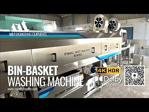 Tray Washing Machine, Crate Washer, Bin Washer, Ghee Tray Washer, Continues Crate Washer.