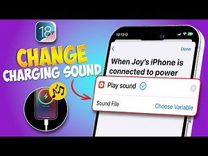 How to Change the Charging Sound on iPhone | Set Custom Charging Sound on iPhone
