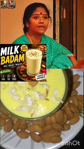 Creamy Badam Milk Recipe | Refreshing Almond Drink 🥛🌰